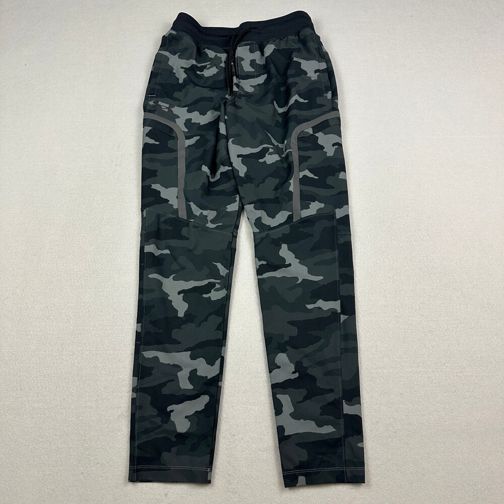 Under Armour Pants Men Medium Gray Camo Unstoppable Tapered Cargo Joggers M